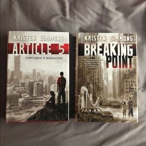 ARTICLE 5 & BREAKING POINT BY KRISTEN SIMMONS